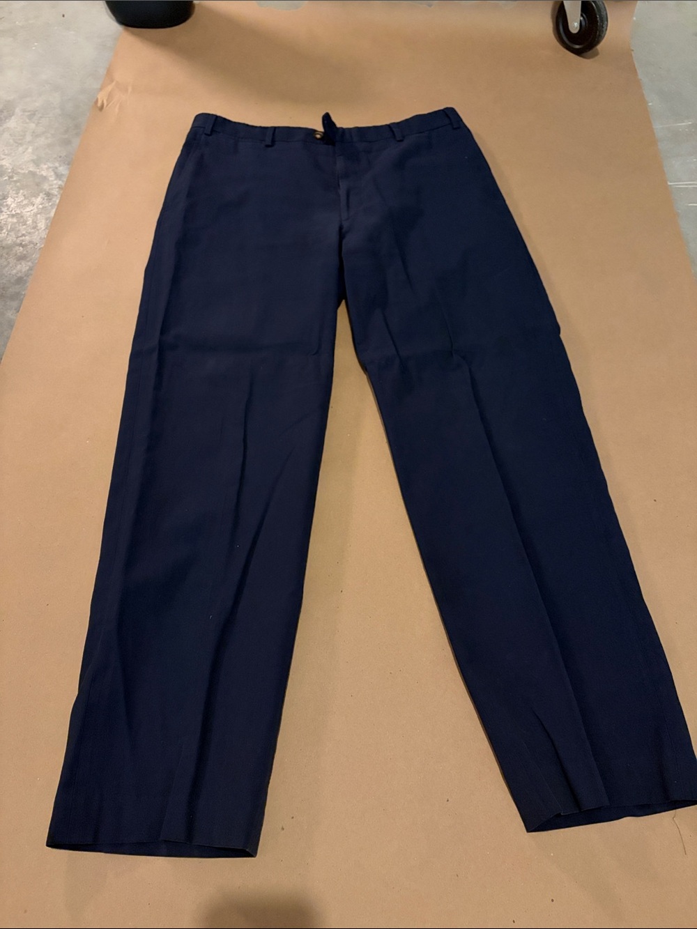 Canali Men's Classic Navy Dress Pants 34X30